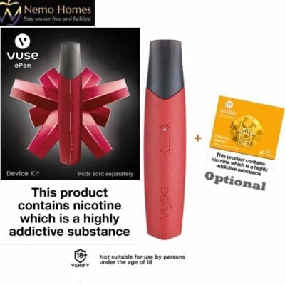 Buy Vuse Epen Pod Device | Vype Epen3 - Red + 2 x Mango 12mg  - Free UK Next Day Delivery (no minimum spend)